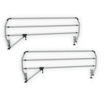 Paire de rails latéraux pliants : 3 sections