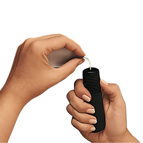 Cuillère flexible à manche épaisse