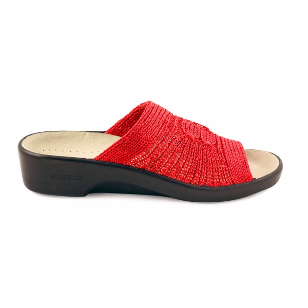 Arcopedico Splash Red Slipper for Women