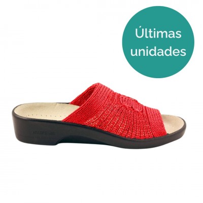 Arcopedico Splash Slipper Red