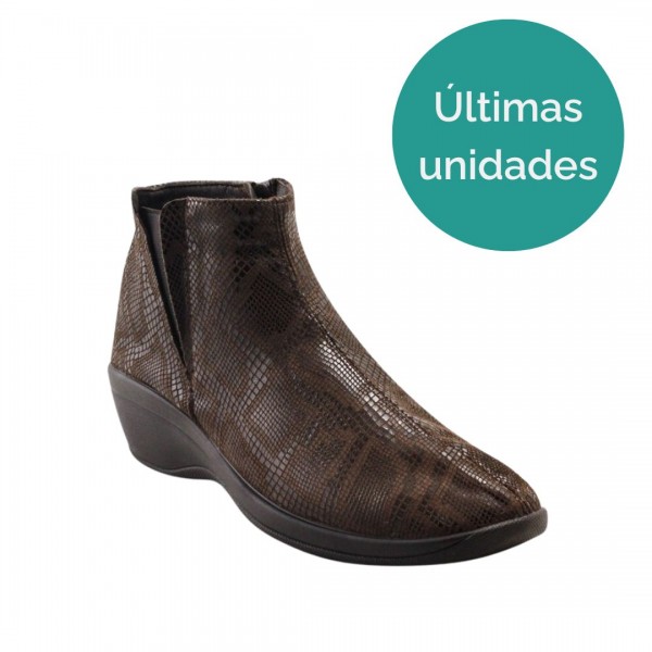 Bota Luana E10 Arcopedico Padrão Castanho