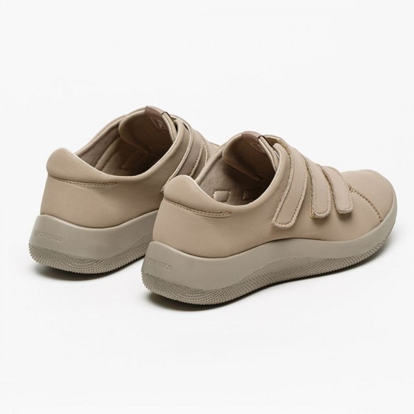 Sapatilha Manyara Taupe  Velcro