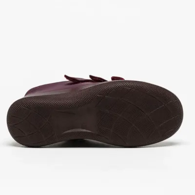 Manyara Bordeaux Velcro Sneaker