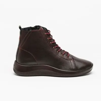 Bottines de cheville Beverin Bordeaux