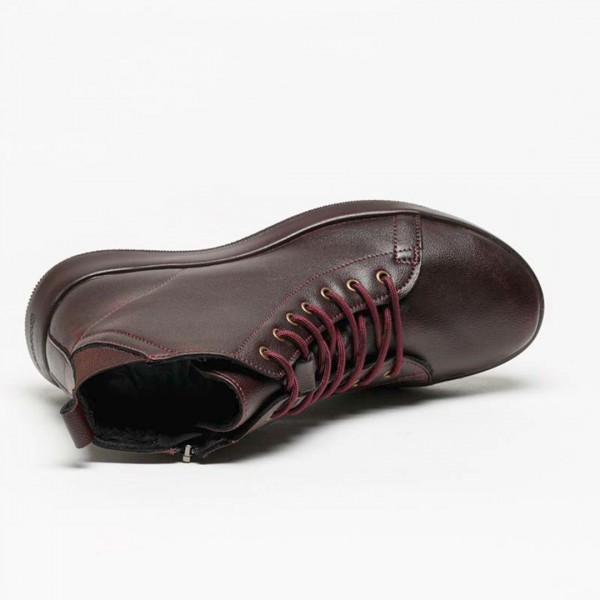 Beverin Bordeaux boot