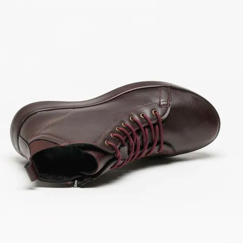 Bottines de cheville Beverin Bordeaux