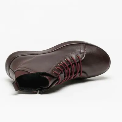 Bottines de cheville Beverin Bordeaux