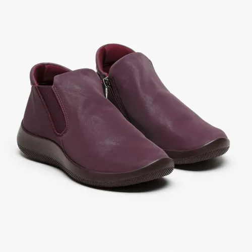 Bottines Louise Bordeaux