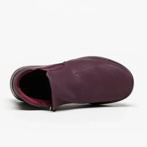 Bottines Louise Bordeaux