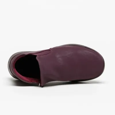 Bottines Louise Bordeaux