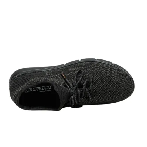 Physis Arcopedico Black Sneakers – Comfort and Style | Orthopedic Shop