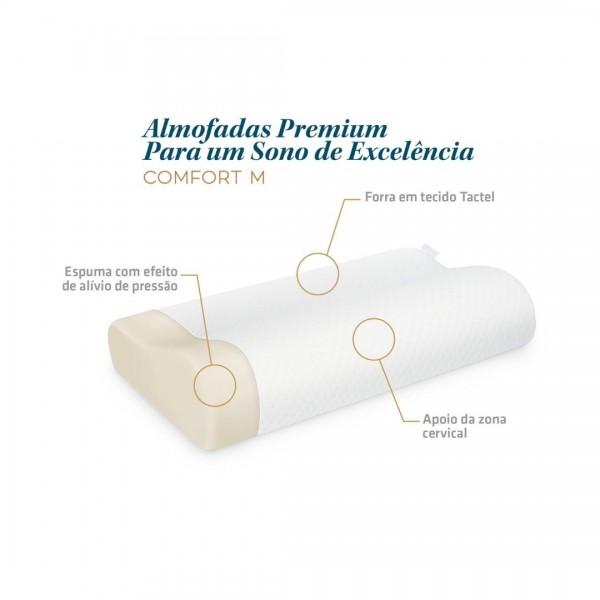 Orthopedic Comfort Pillow 53cm Pack 2 - Orthia