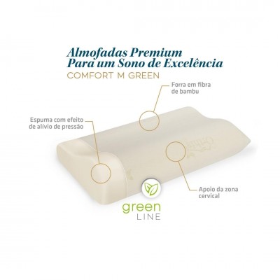 Pack 2 Almohadas Ortopédicas Green Orthia