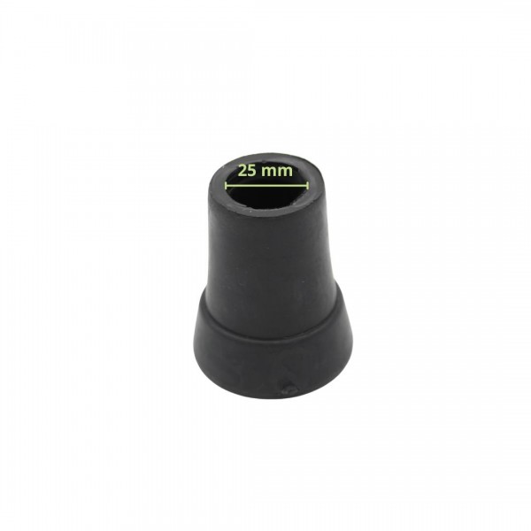 Rubber Tip for Walkers 25mm