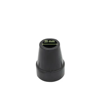Embout en caoutchouc pour béquilles 20 mm