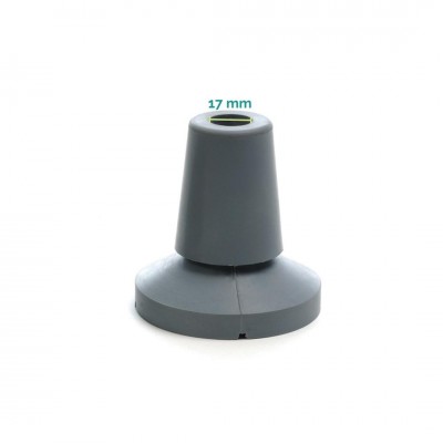 Punta de Goma Maxi para Bastones 17mm