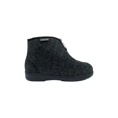 Botte textile unisexe peuplier anthracite