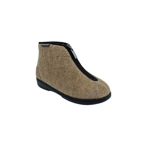 Botte textile unisexe Peuplier Brun clair