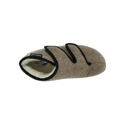 Botte textile unisexe Eucalyptus marron clair