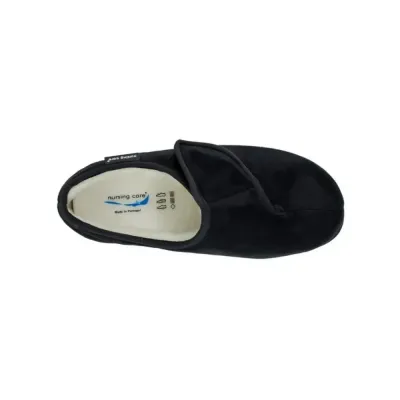 Chaussure textile en daim unisexe pin noir