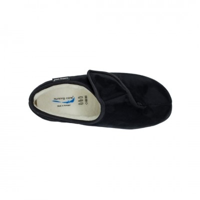 Pantufa Camurça Pinheiro Preto