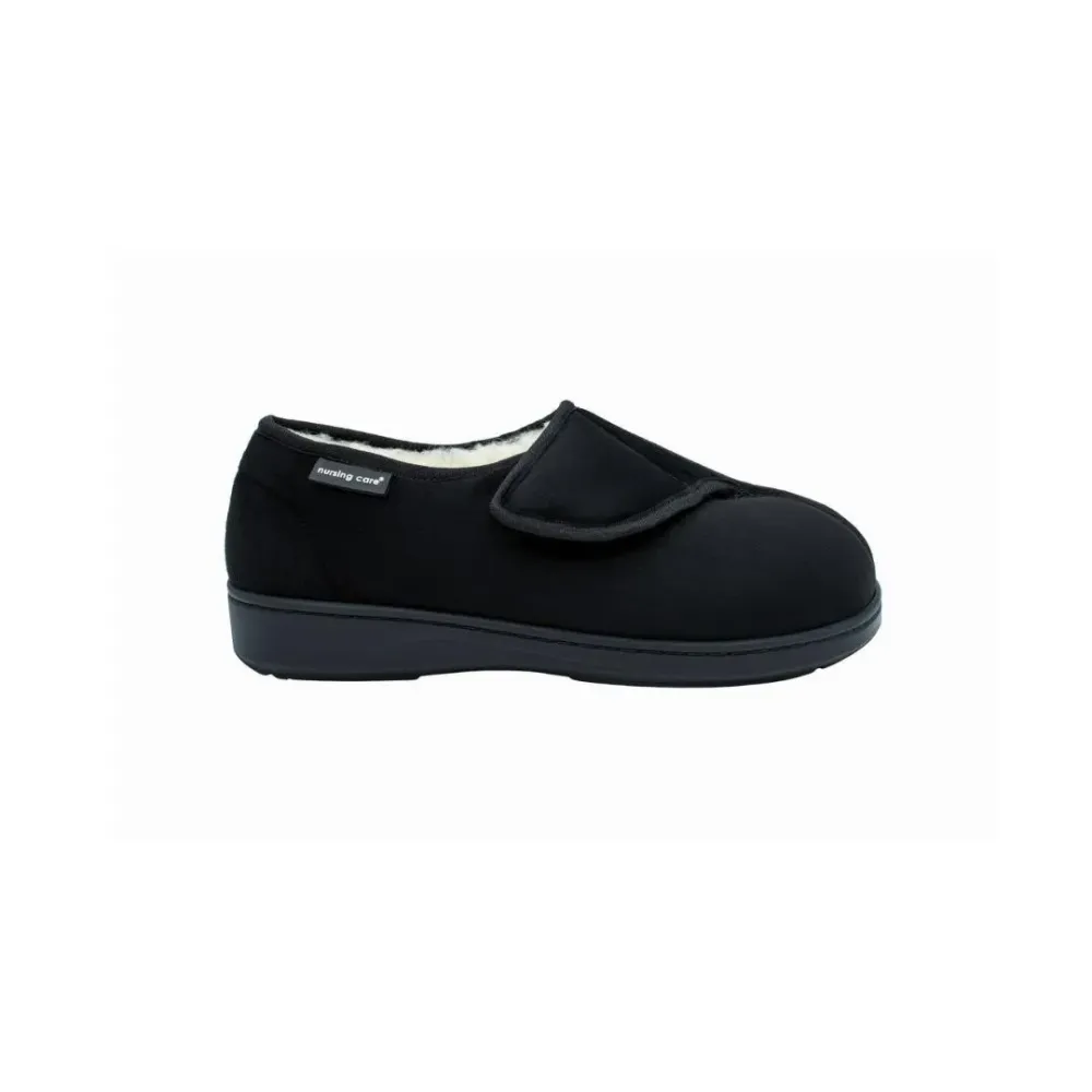 Chaussure textile en daim unisexe pin noir
