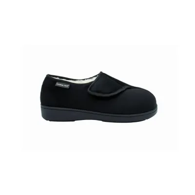 Chaussure textile en daim unisexe pin noir