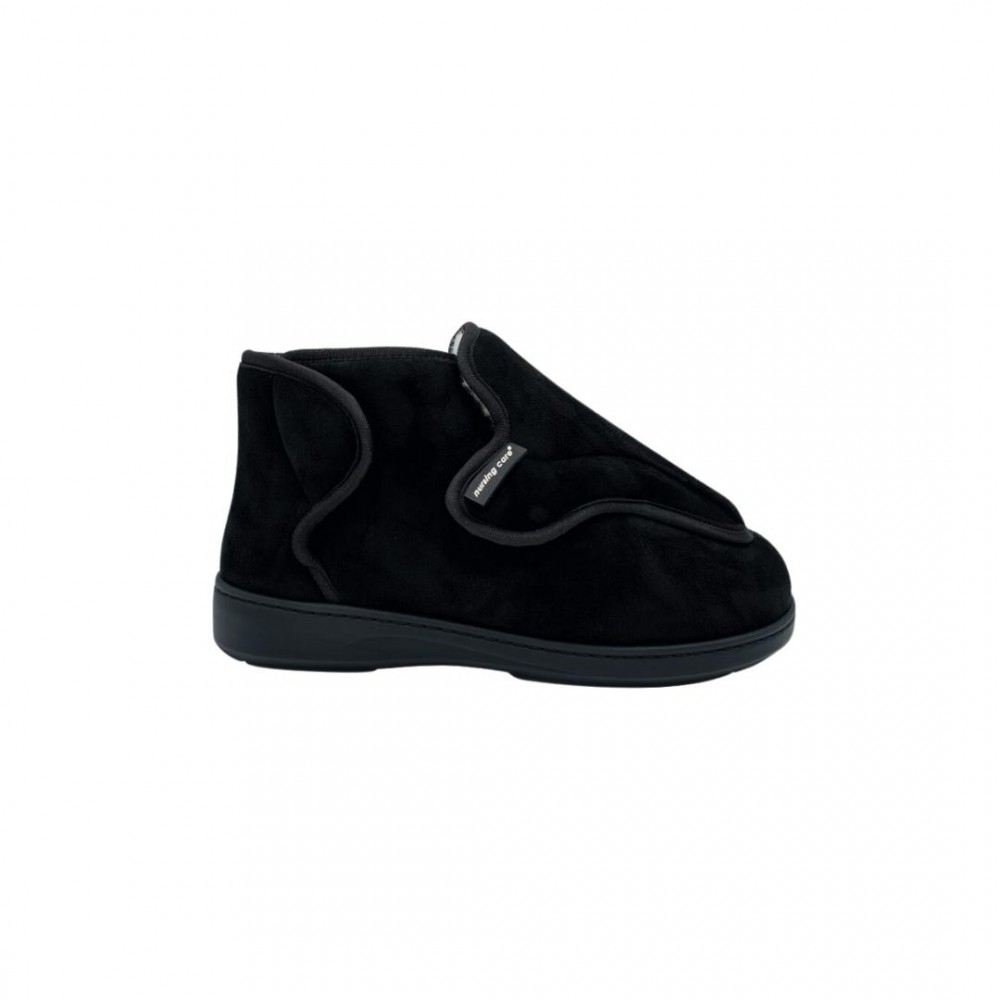 Textile Boot with Wool Lining Carrasco Black