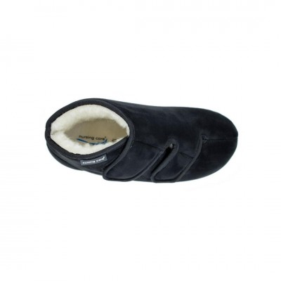 Bota Pantufa Camurça Eucalipto Preto