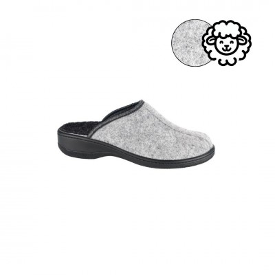 Sheep Wool Mule Sobreiro Grey