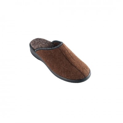 Sheep Wool Mule Slipper Sobreiro Brown