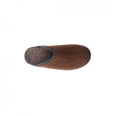 Sheep Wool Mule Slipper Sobreiro Brown