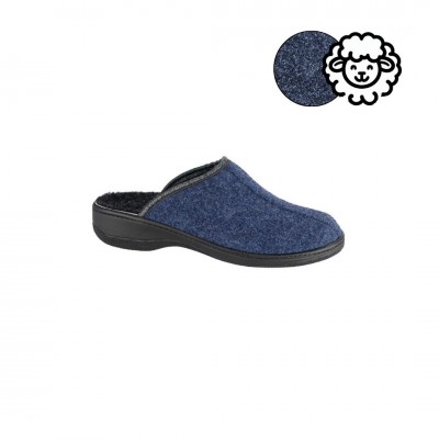 Sheep Wool Mule Sobreiro Blue