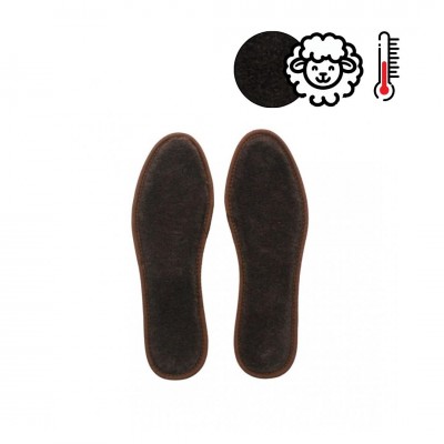 Natural Wool and Cork Winter Insole