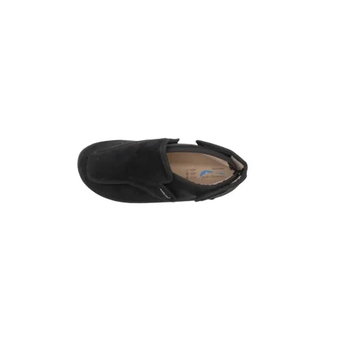 Botte noire confortable en textile Gerês