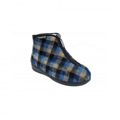 Slipper Boot Choupo Pattern Blue