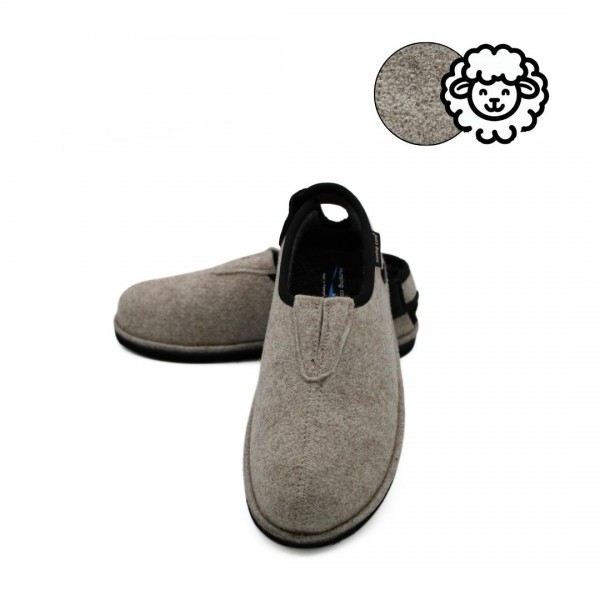 Pantufla Azevinho Beige