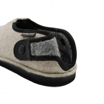 Slipper Azevinho Beige