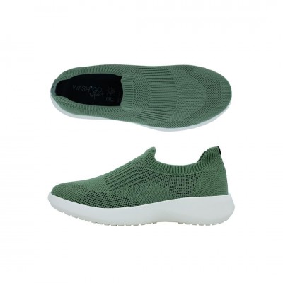 Sapatilha Wash'Go Sport Onix Verde Kaki