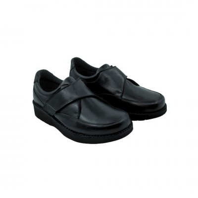 Fit Black Reinforced Diabetic Shoe