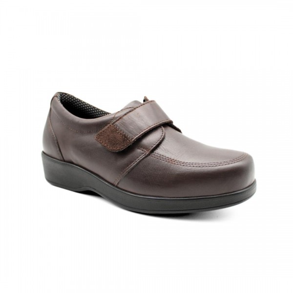 Zapato Diabético Mujer Walk Marrón