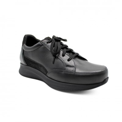 Tejo Diabetic Shoe Black