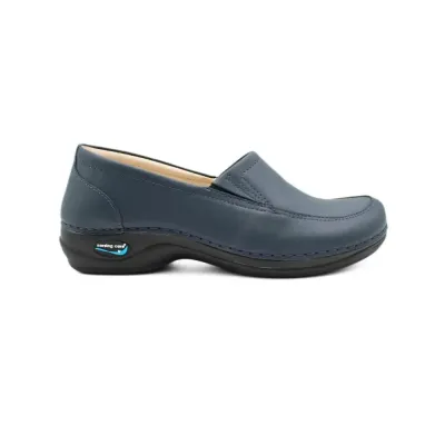 Wash’Go Roma Mocassin Bleu Foncé
