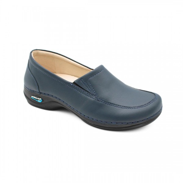 Mocasín Wash'Go Roma Azul Oscuro