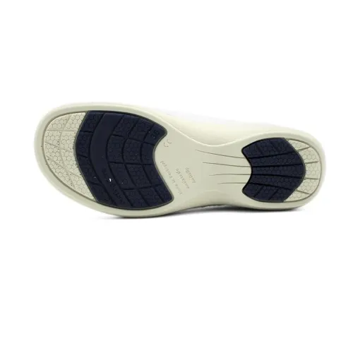 Wash’Go Roma White Loafer