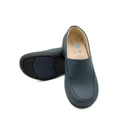 Wash’Go Roma Mocassin Bleu Foncé