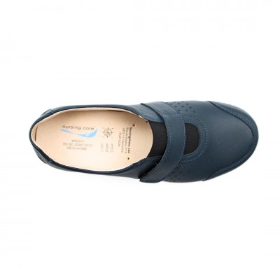 Wash'Go Milan Navy Blue Shoe