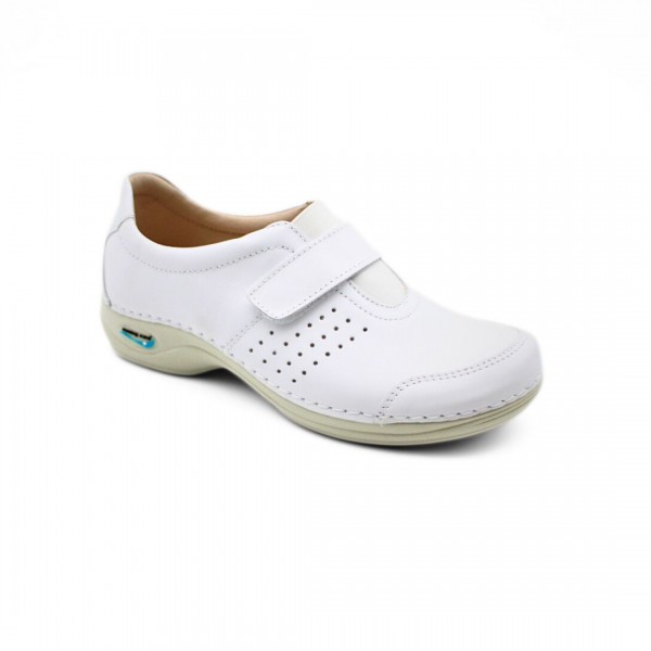 Wash'Go Milan White Shoe