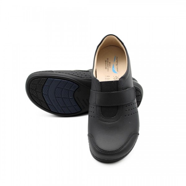 Wash'Go Milan Black Shoe