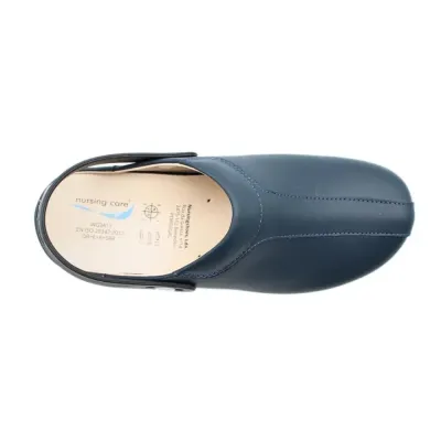 Sabot Wash’Go Madrid avec boucle de ceinture bleu foncé